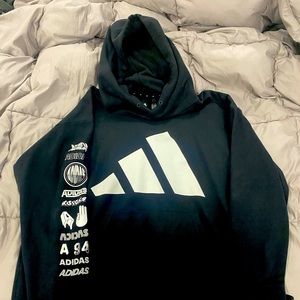 EUC Adidas Mens XXL Big Logo Hoodie